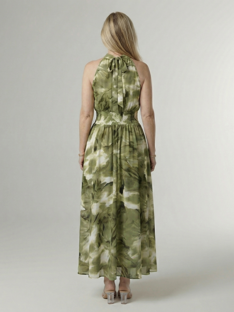 Robe midi dos nu