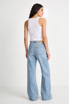 Haut en coton avec détails cloutés