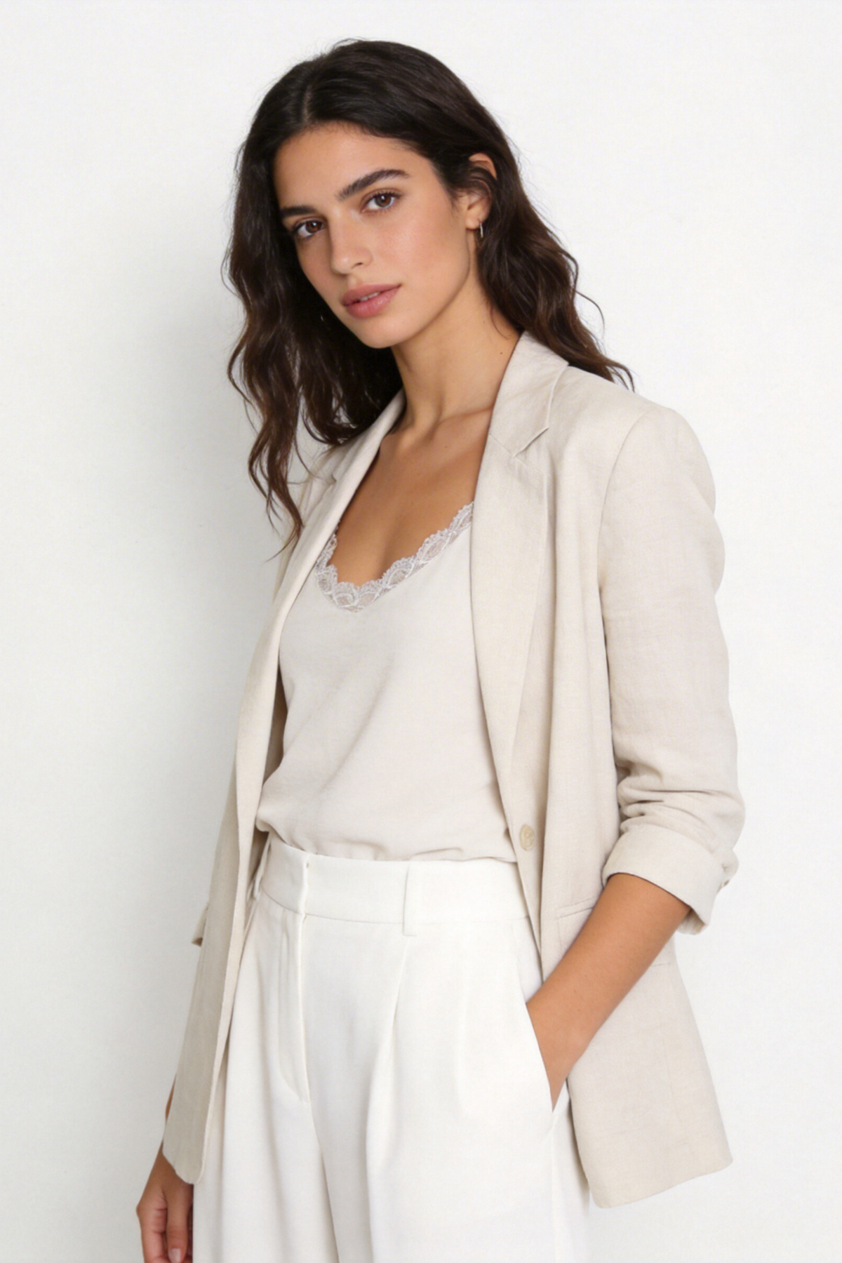 Top Harmonie GAUZE & DENTELLE