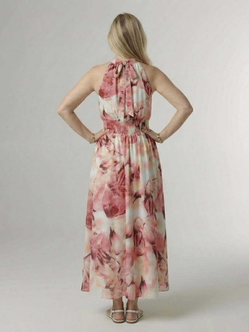 Robe midi dos nu