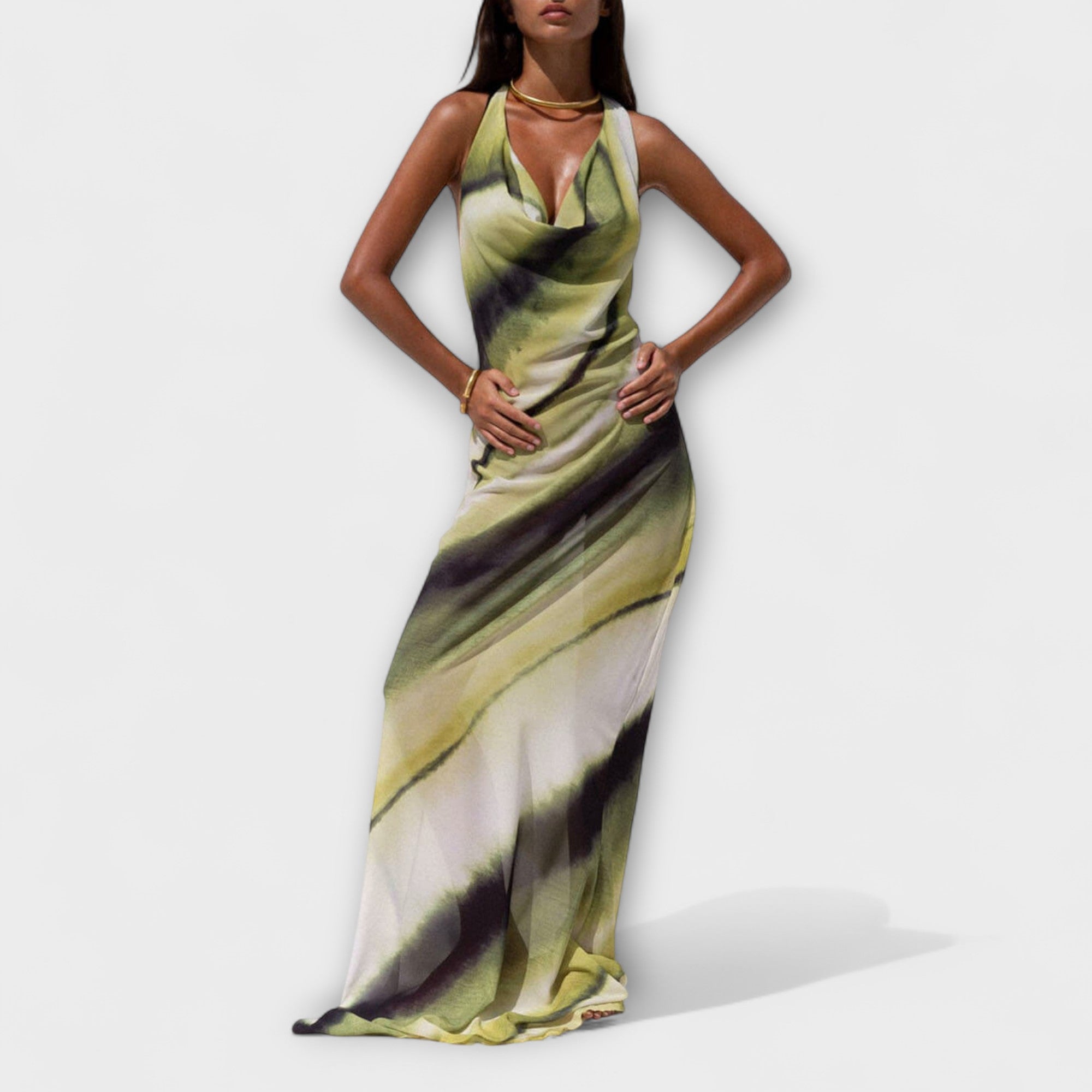 Robes maxi classiques dégradées