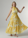 Robe midi dos nu
