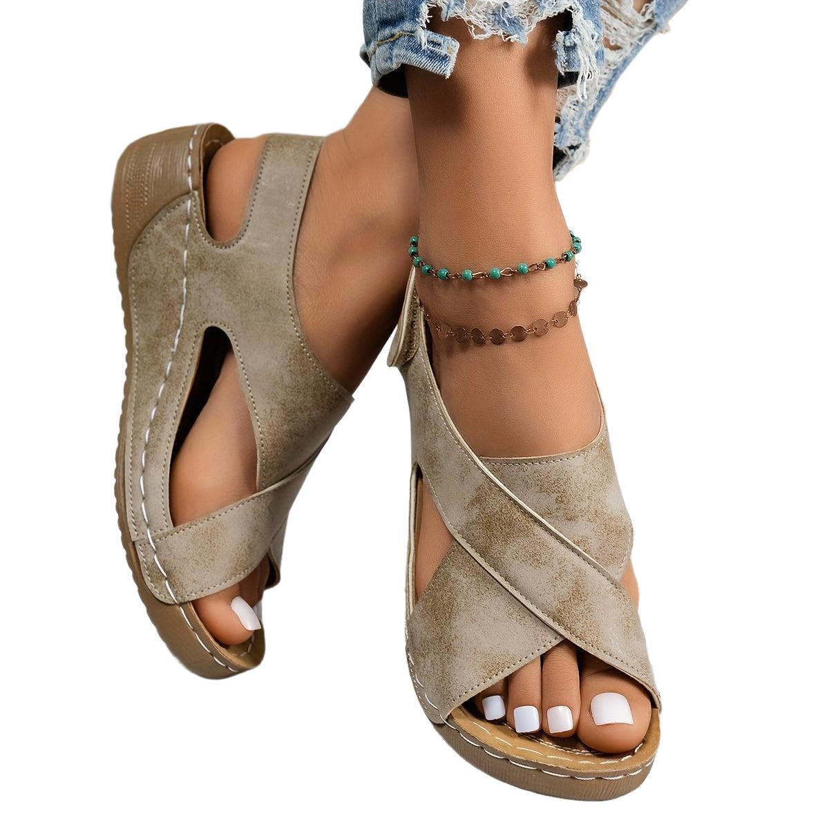 Ava | Sandales compensées confortables