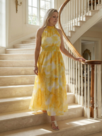 Robe midi dos nu