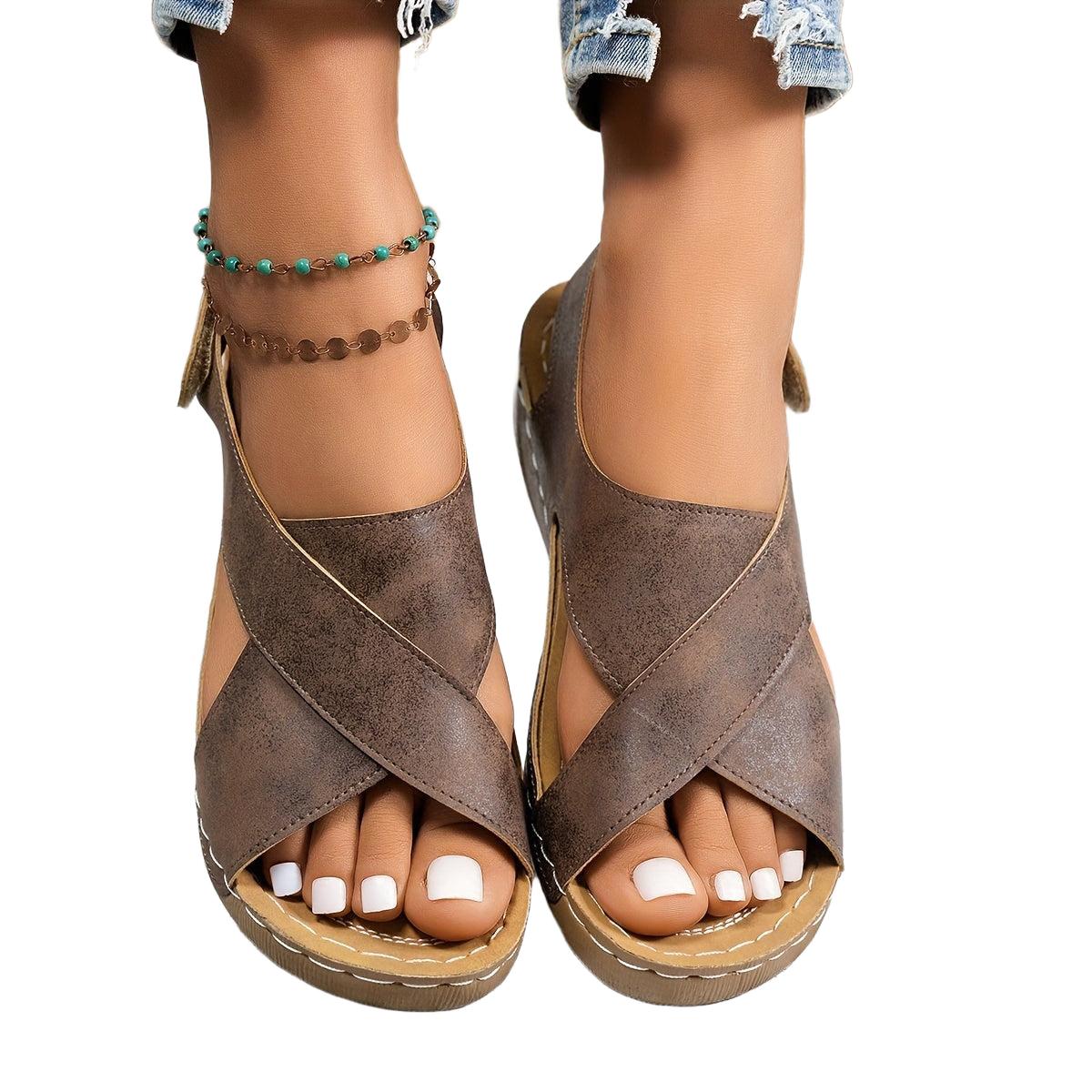 Ava | Sandales compensées confortables