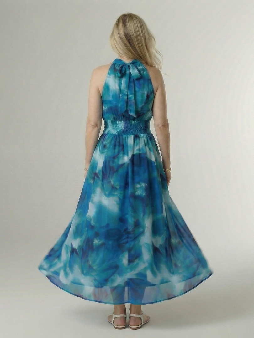 Robe midi dos nu