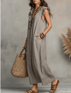Camelia | Robe longue bohème