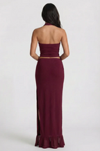 Ensemble deux pièces Valenza Bordeaux