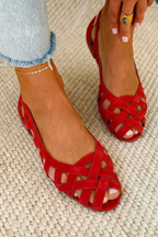 Ballerines tressées confortables