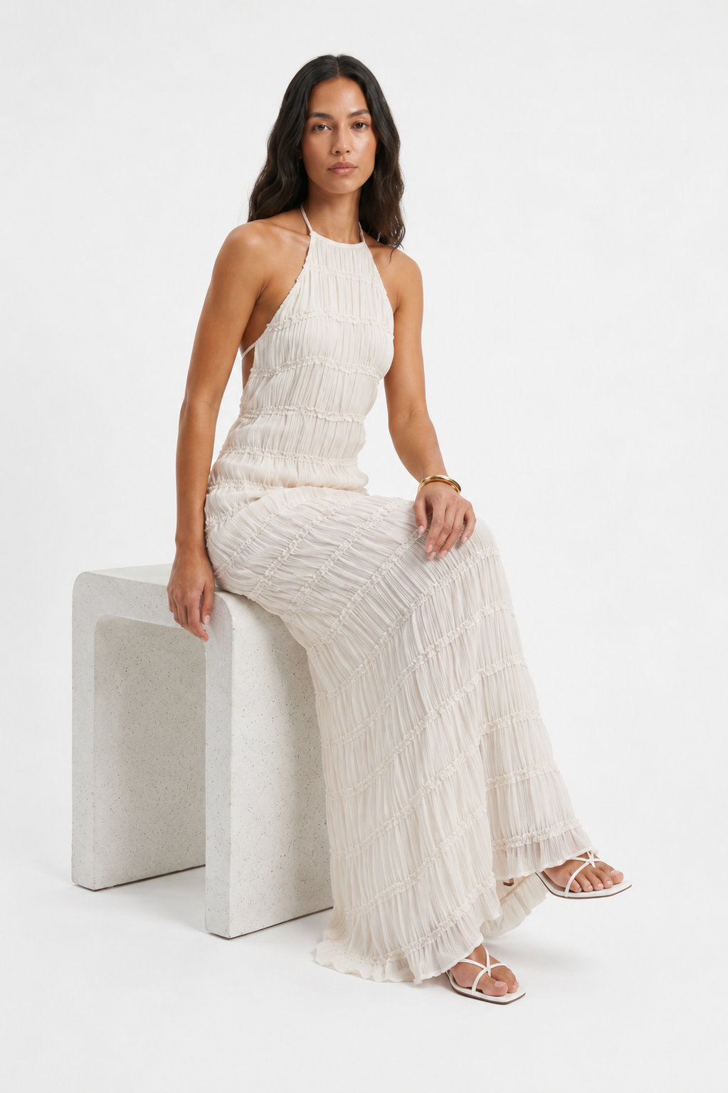 Ángela | Robe longue d'été