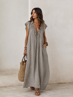 Camelia | Robe longue bohème