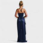 Krissi - Robe longue bleu marine