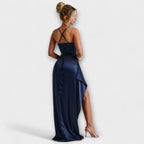 Krissi - Robe longue bleu marine